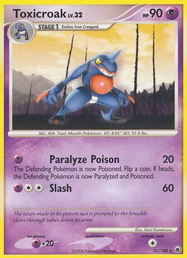 Toxicroak - 31/100 - Rare