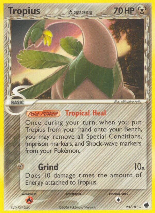 Tropius - 23/101 - Rare