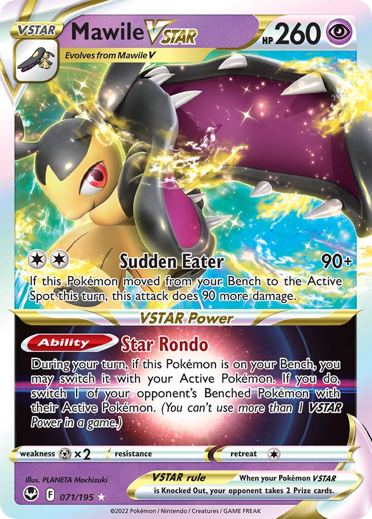 Mawile VSTAR - 071/195 - Holo Rare VSTAR