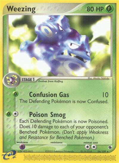 Weezing - 24/109 - Rare