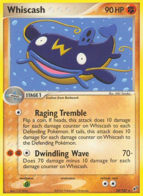Whiscash - 28/107 - Rare
