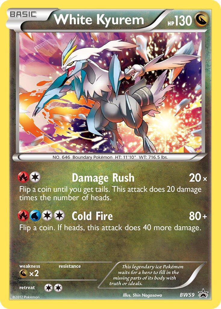 White Kyurem - BW59 - Promo