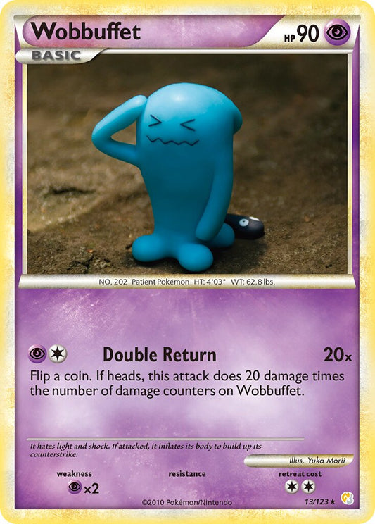 Wobbuffet - 13/123 - Rare Holo
