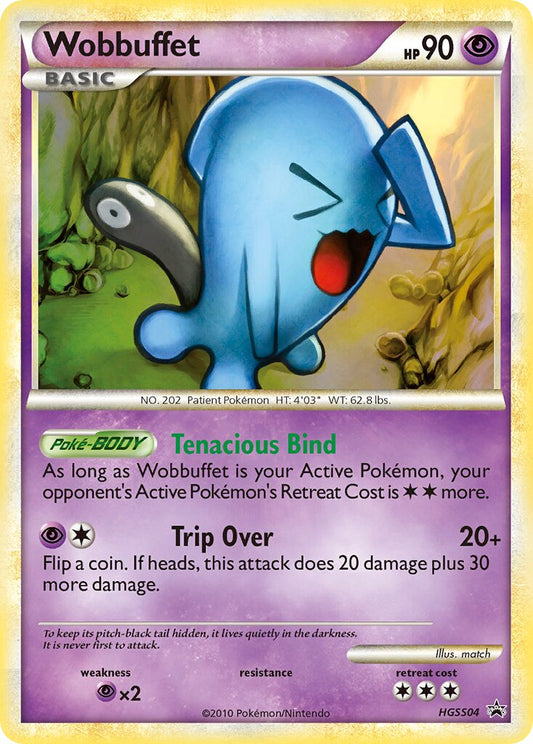 Wobbuffet - HGSS04 - Promo