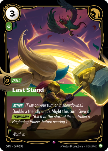 LAST STAND - OGN-069/298 (Foil)