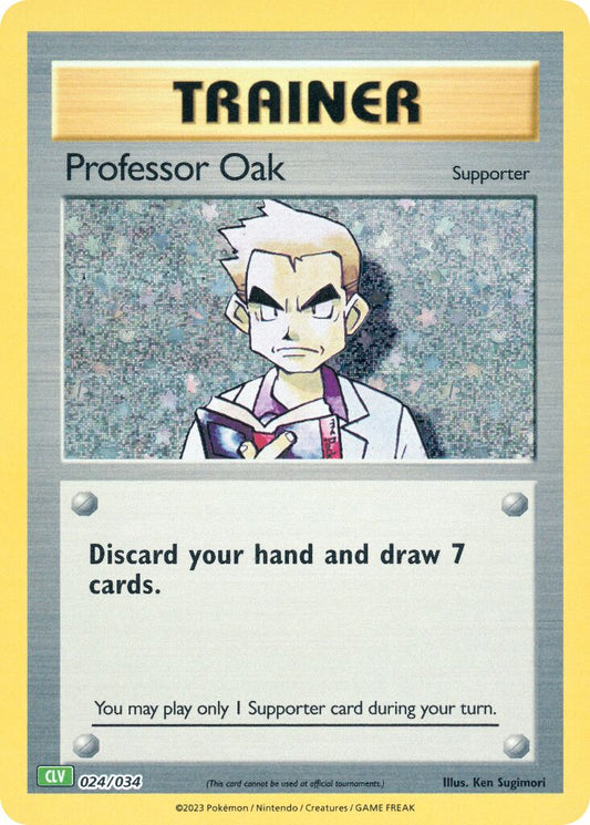 Professor Oak - 024/034 - Classic Collection