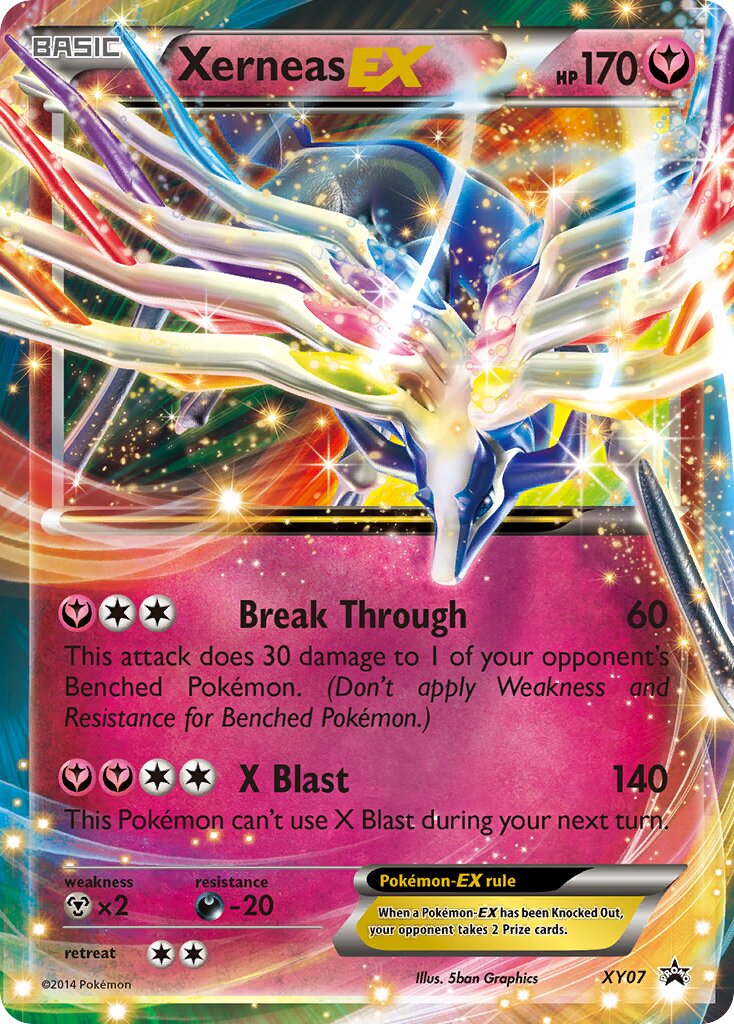 Xerneas-EX - XY07 - Promo