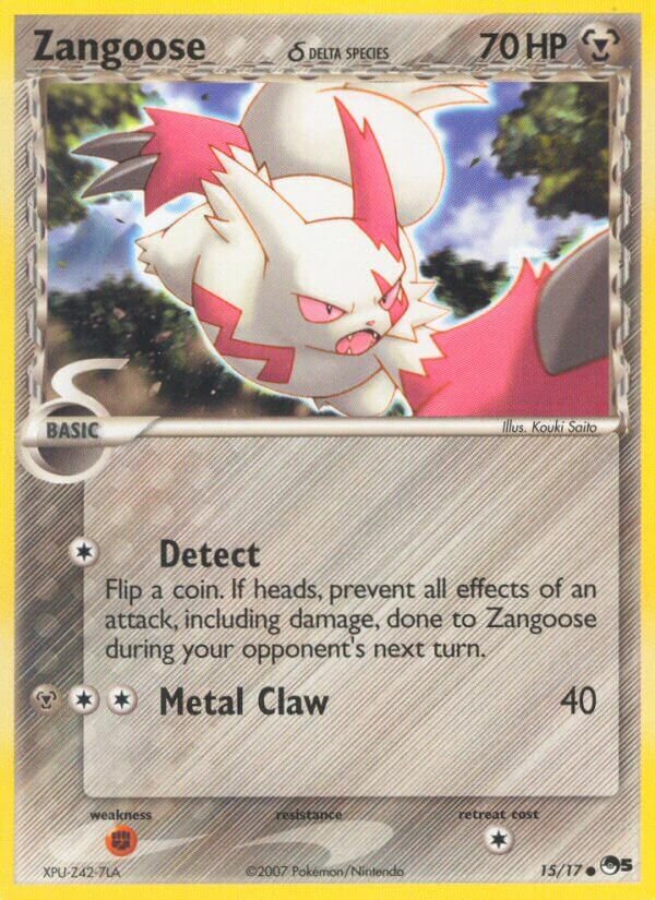 Zangoose - 15/17 - Common