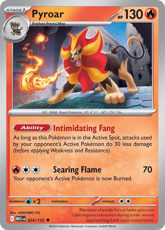 Pyroar - 024/132 - Uncommon