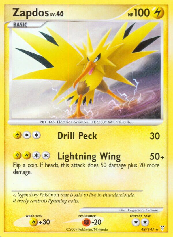 Zapdos - 48/147 - Rare