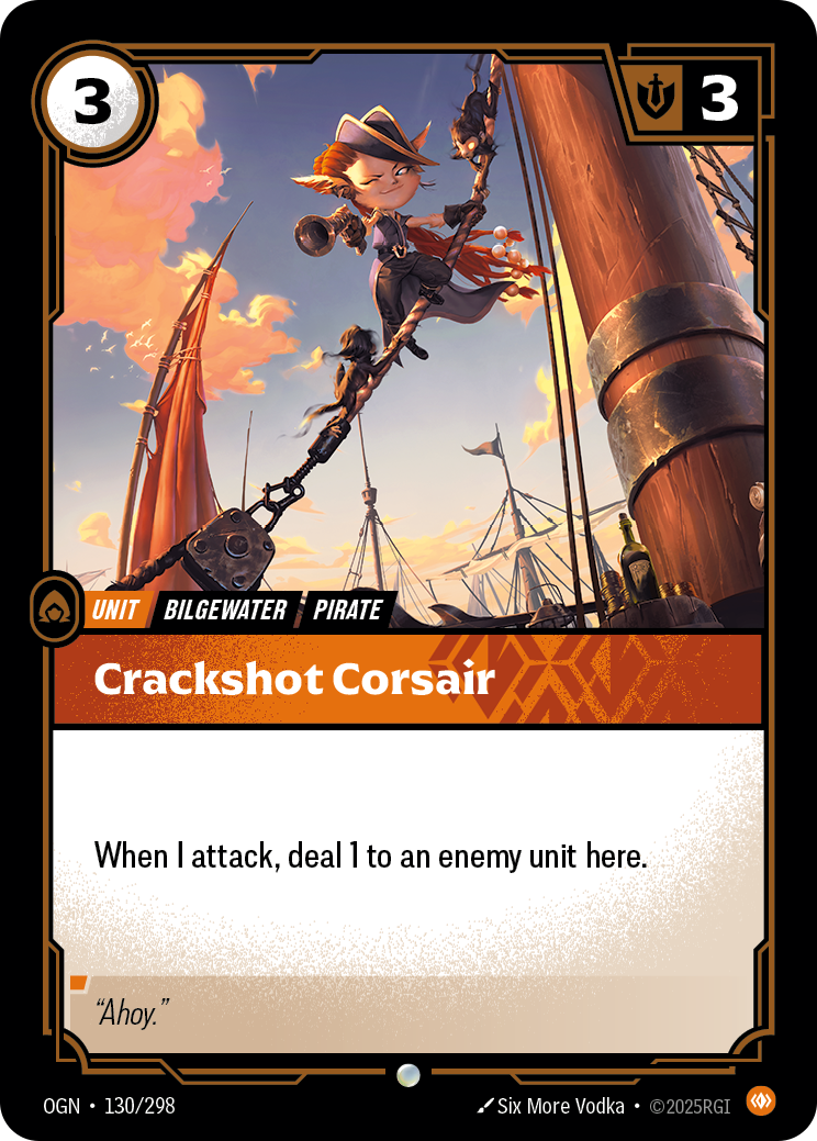 Crackshot Corsair - 130/298