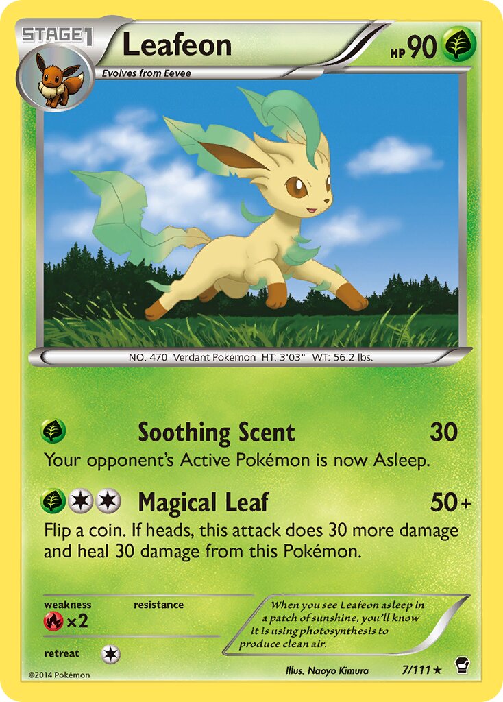 Leafeon - 7/111 - Rare
