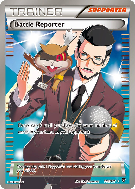 Battle Reporter - 109/111 - Rare Ultra