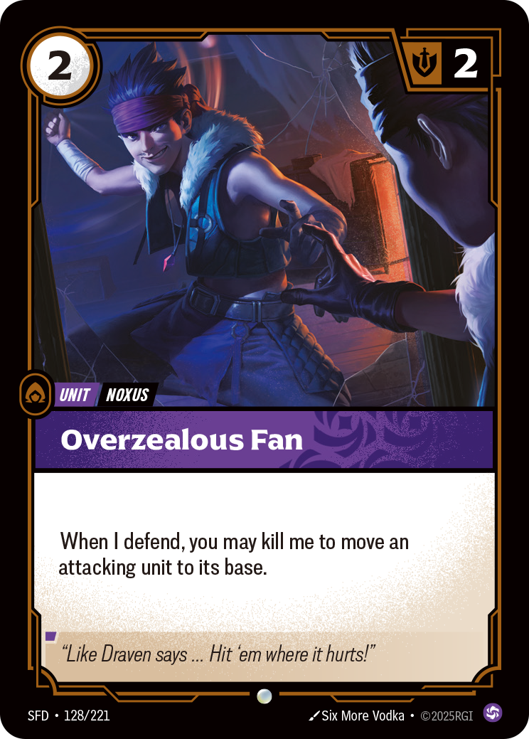 Overzealous Fan - 128/221