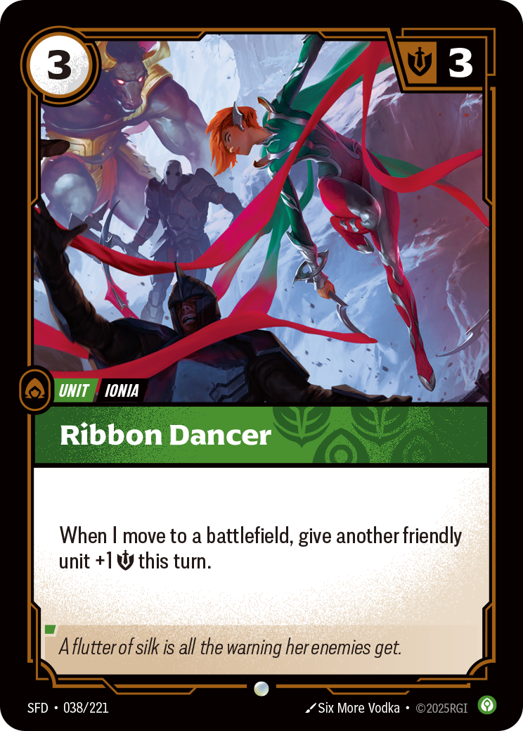 Ribbon Dancer - 038/221 (Foil)