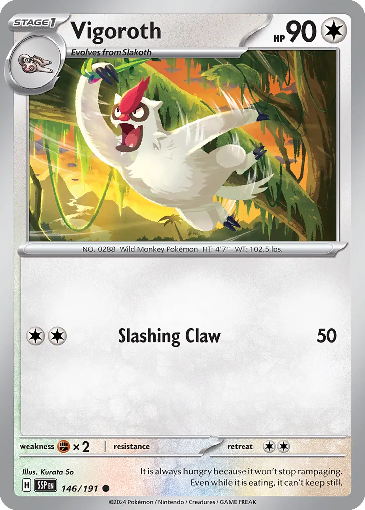 Vigoroth - 146/191 - Common
