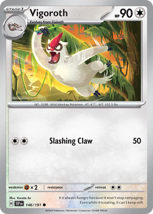 Vigoroth - 146/191 - Common