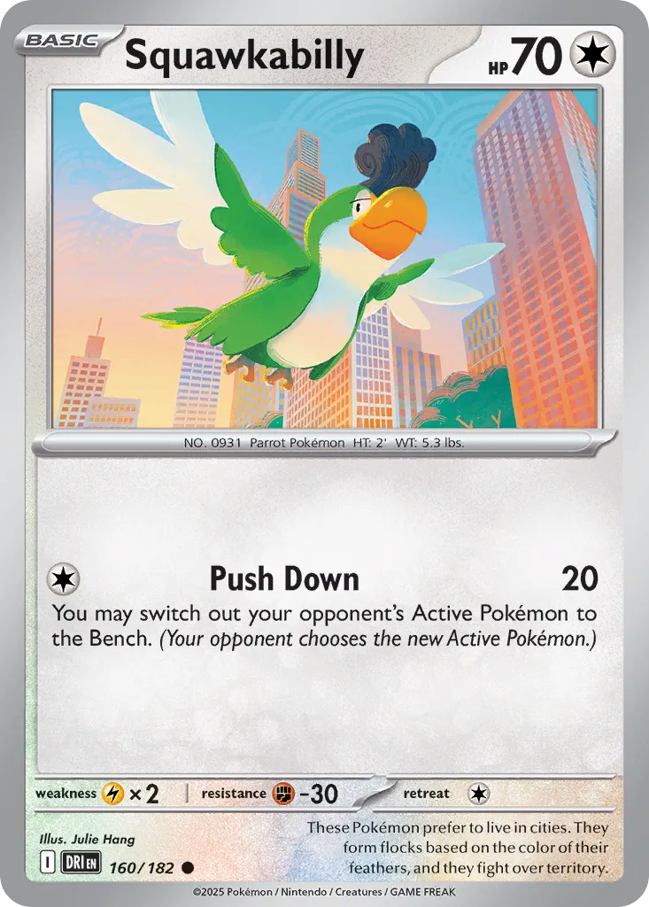 Squawkabilly - 160/182 - Common