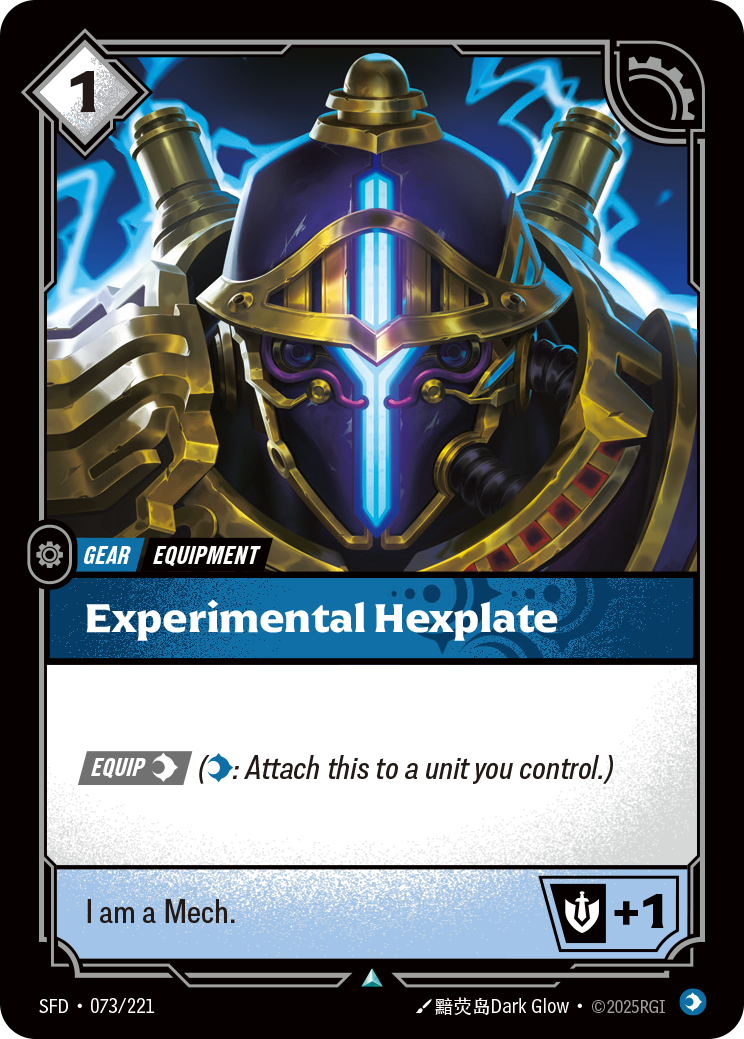 Experimental Hexplate - 073/221 (Foil)