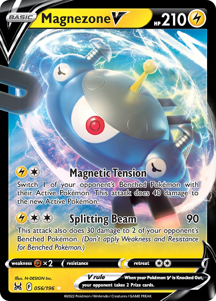 Magnezone V - 056/196 - Holo Rare V