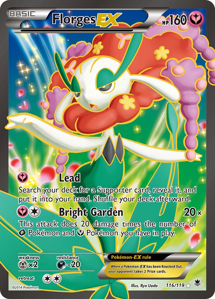 Florges-EX - 116/119 - Rare Ultra