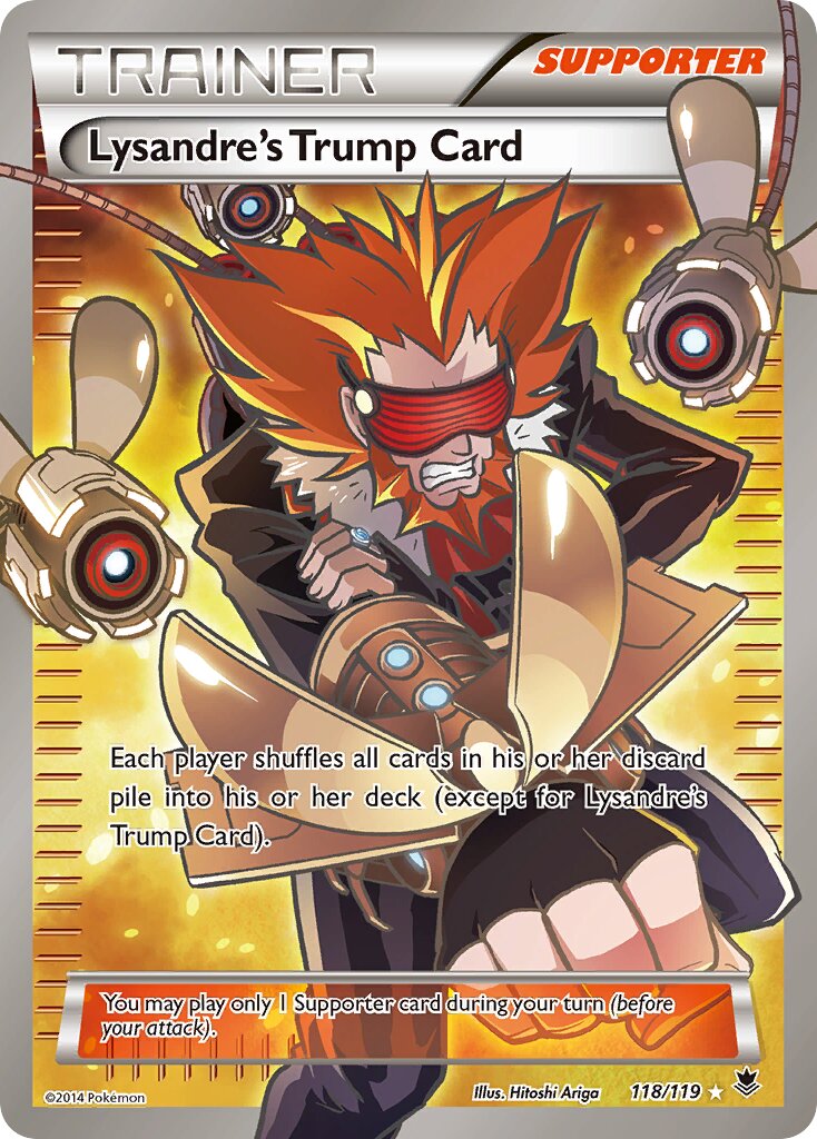 Lysandre's Trump Card - 118/119 - Rare Ultra