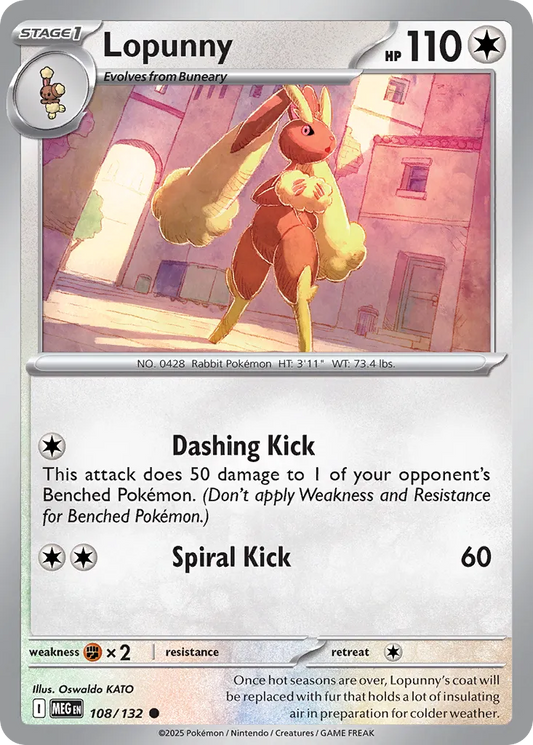 Lopunny - 108/132 - Common