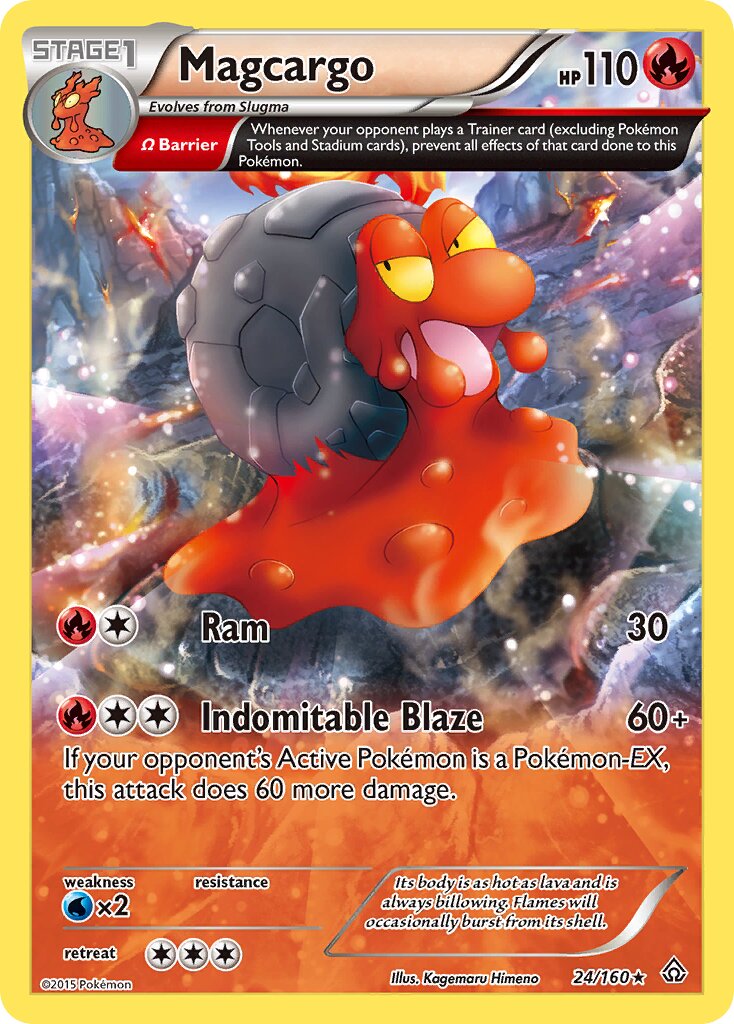 Magcargo - 24/160 - Rare