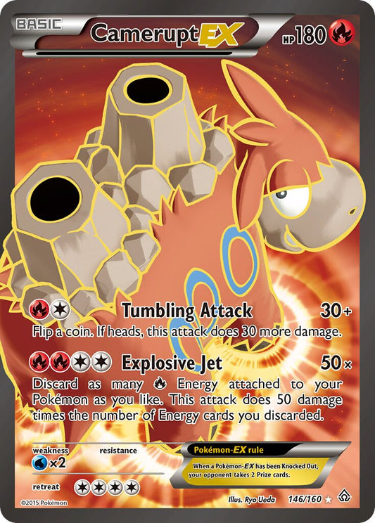 Camerupt-EX - 146/160 - Rare Ultra