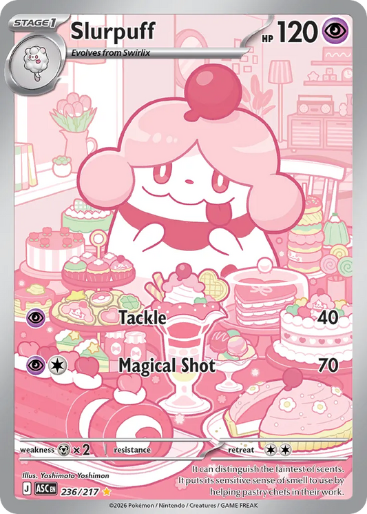 Slurpuff - 236/217 - Illustration Rare
