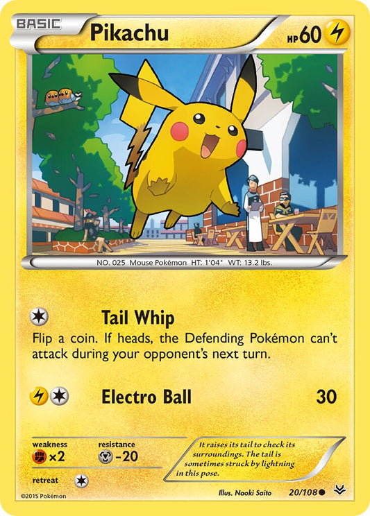 Pikachu - 20/108 - Common