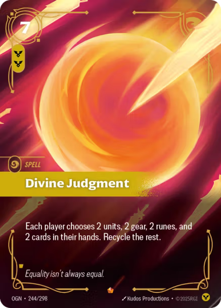 DIVINE JUDGMENT - OGN-244/298 (Foil)