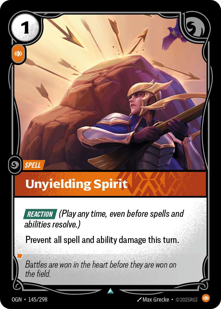 Unyielding Spirit - 145/298 (Foil)
