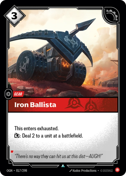 IRON BALLISTA - OGN-017/298