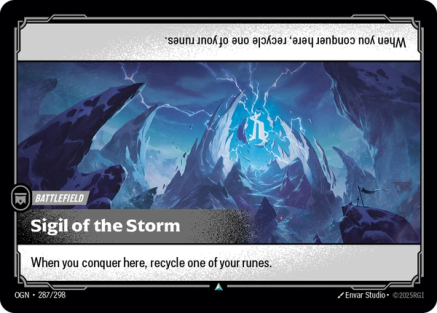 SIGIL OF THE STORM - OGN-287/298 (Foil)