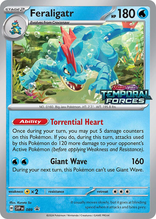 Feraligatr - 089 - Promo