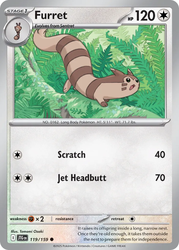 Furret - 119/159 - Common