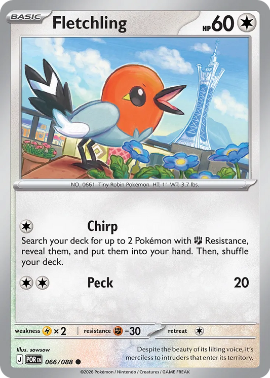 Fletchling - 066/088 - Common
