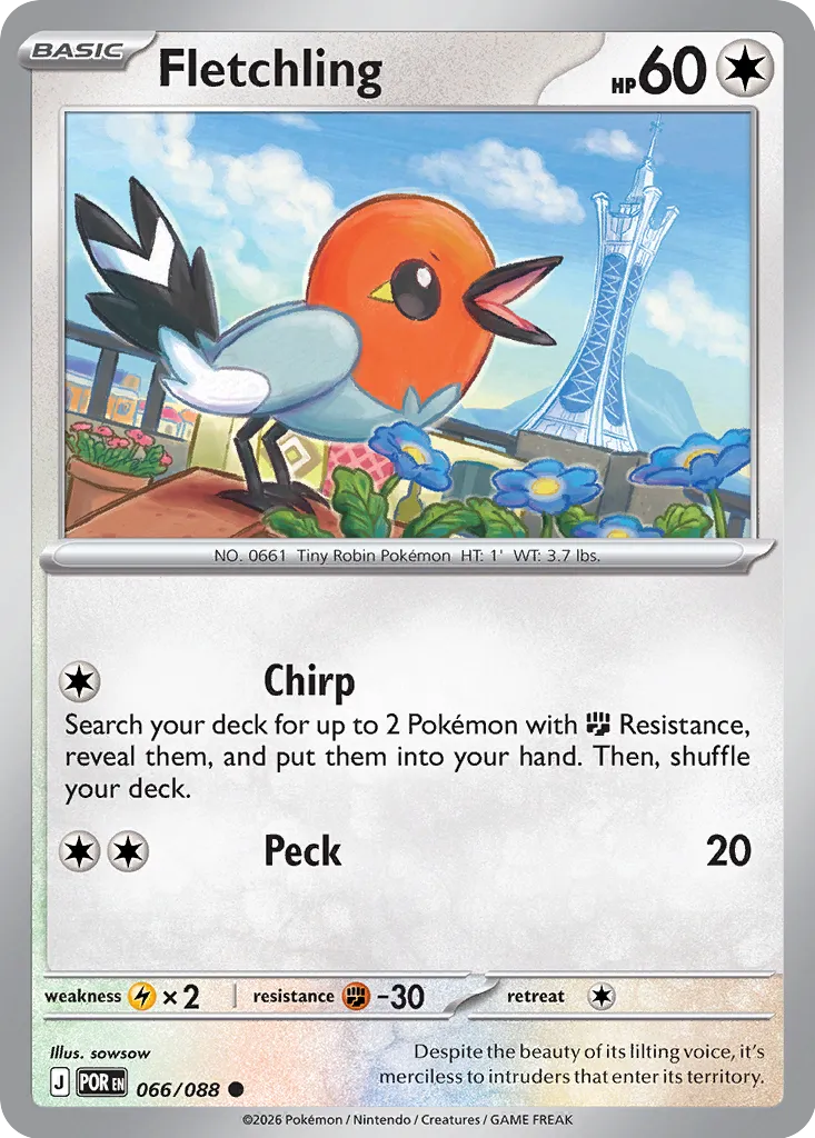 Fletchling - 066/088 - Common (Español LA)