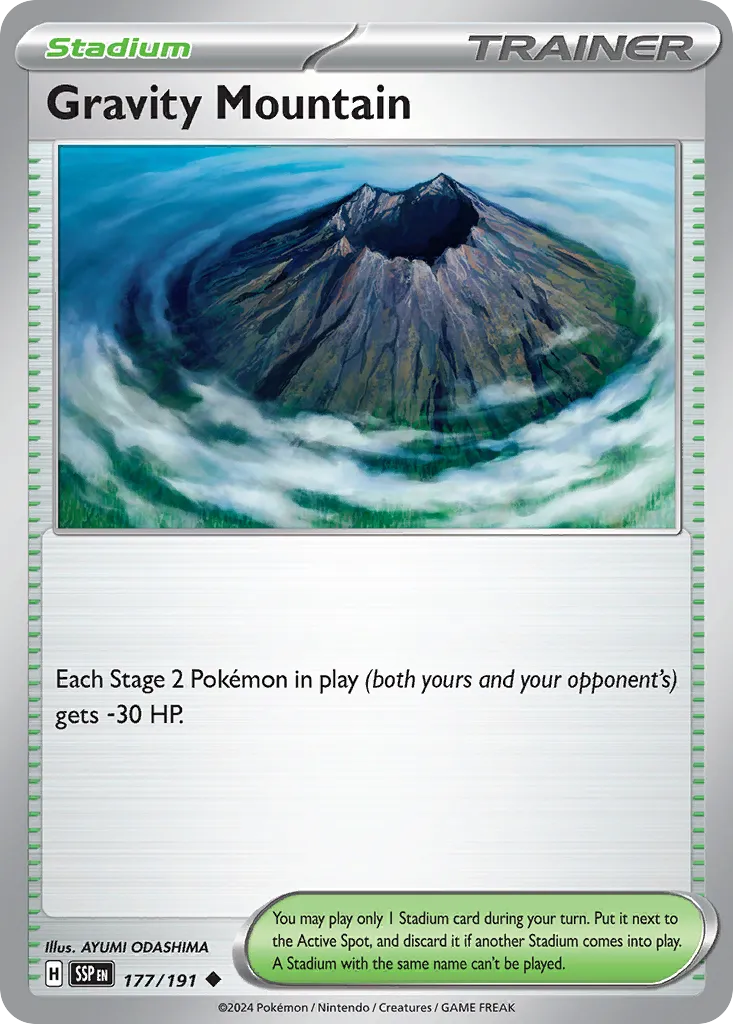 Gravity Mountain - 177/191 - Uncommon
