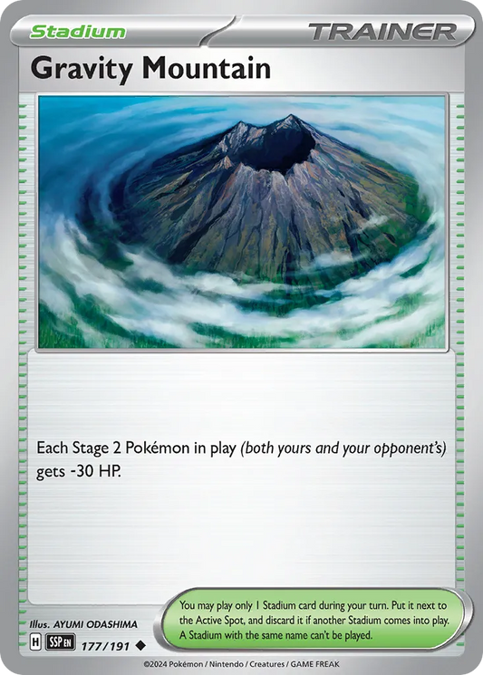 Gravity Mountain - 177/191 - Uncommon