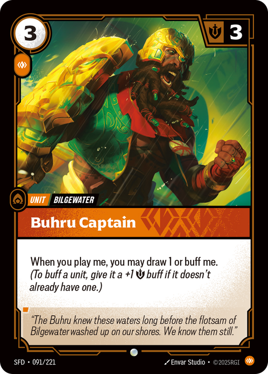 Buhru Captain - 091/221 (Foil)