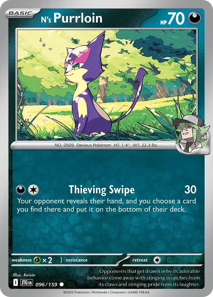 N's Purrloin - 096/159 - Common