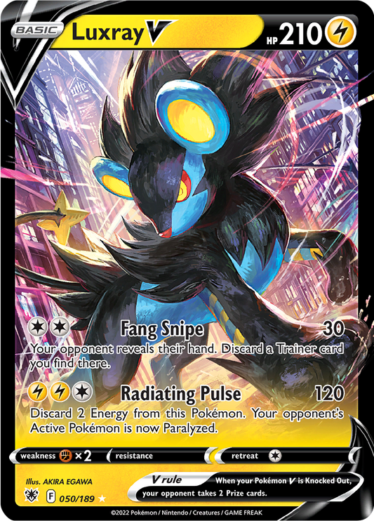 Luxray V - 050/189 - Ultra Rare