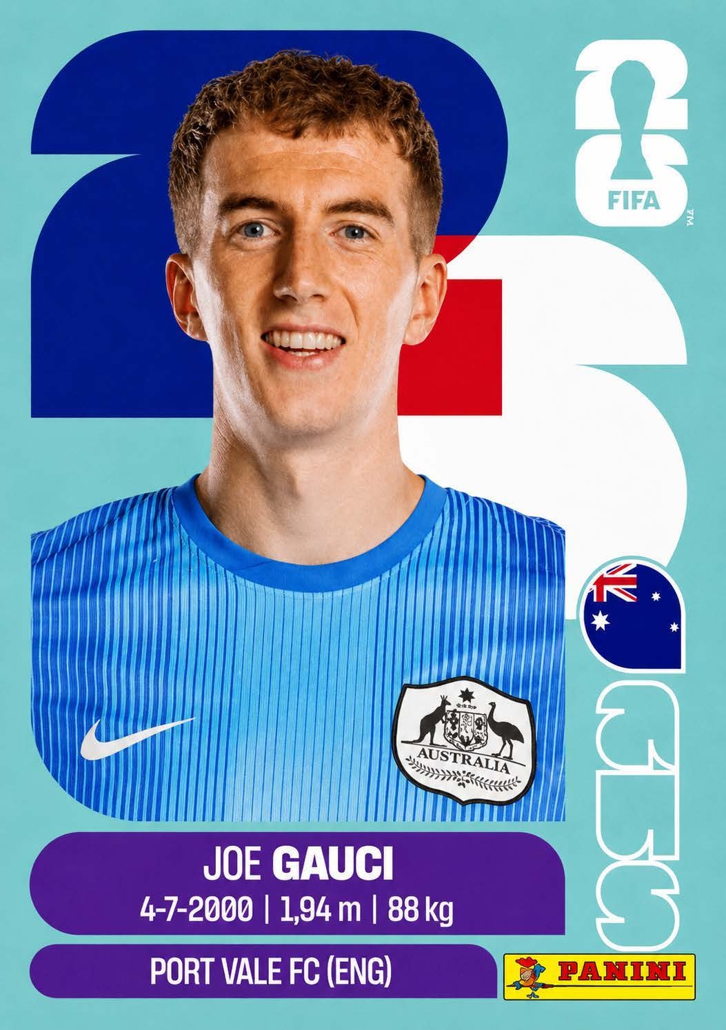 Joe Gauci - Australia - AUS3