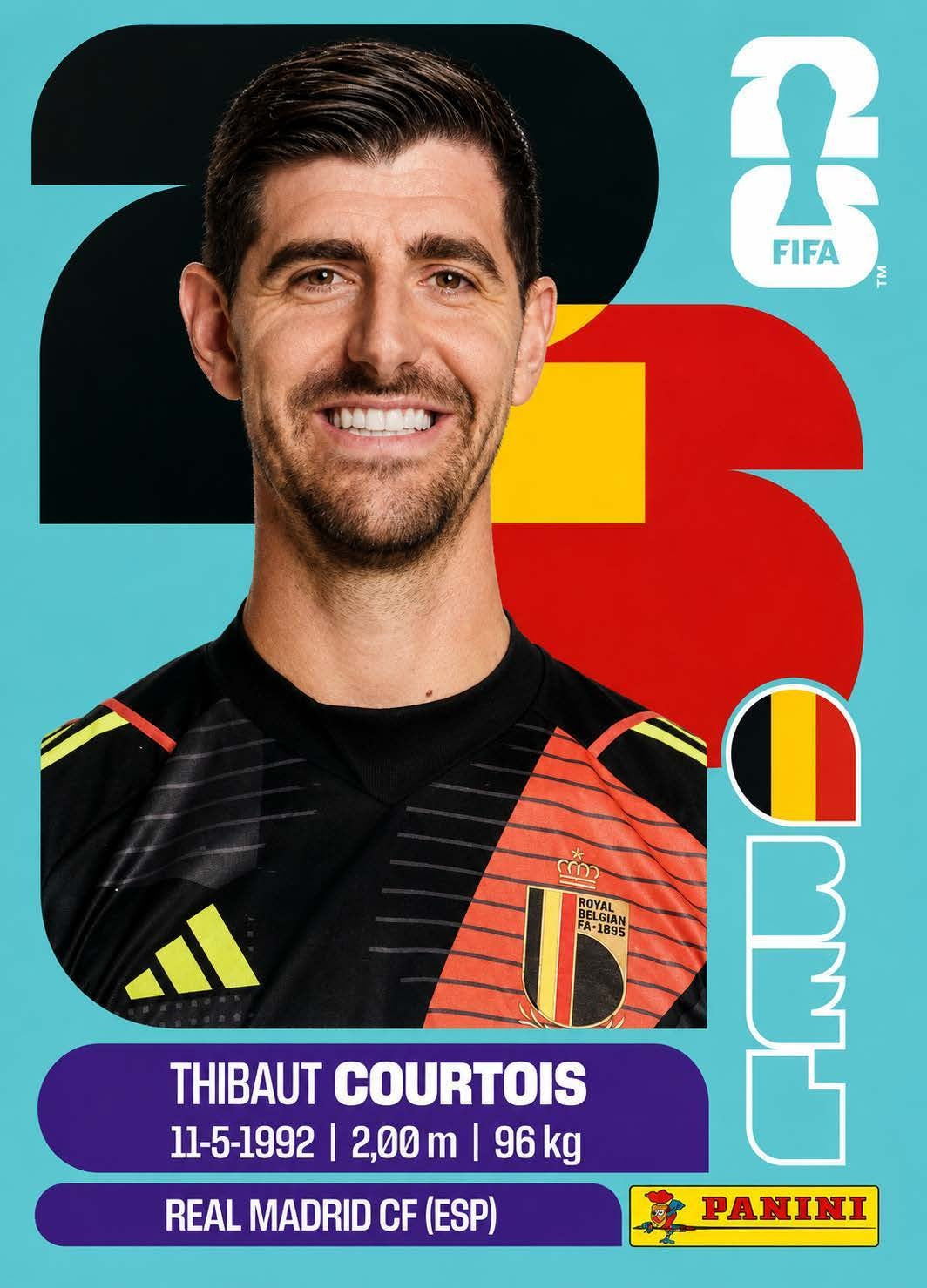 Thibaut Courtois - Bélgica - BEL2