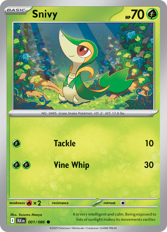 Snivy - 001/086 - Common (Español LA)