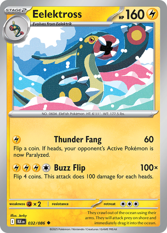 Eelektross - 032/086 - Uncommon