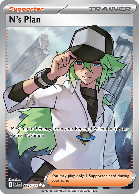 N's Plan - 163/086 - Secret Rare
