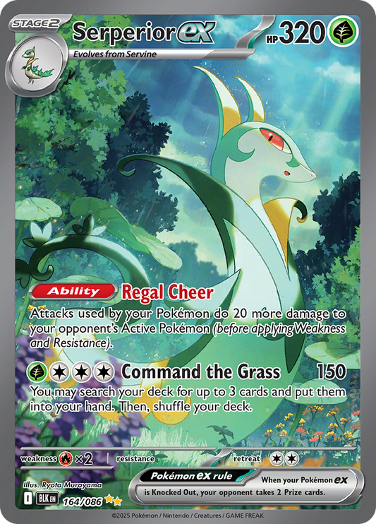 Serperior ex - 164/086 - Special Illustration Rare